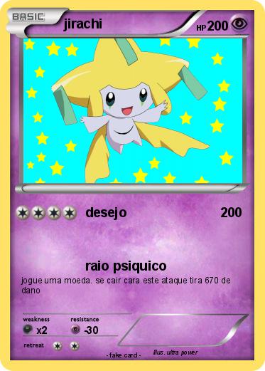 Pokemon jirachi