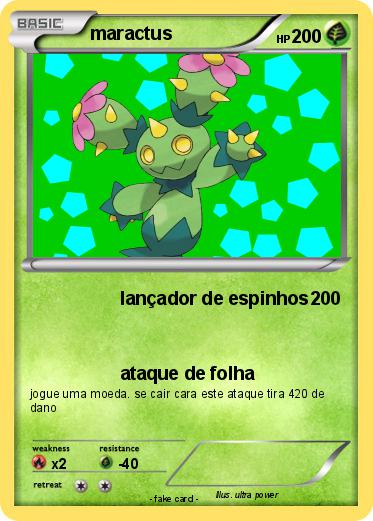 Pokemon maractus