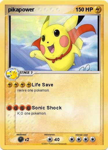 Pokemon pikapower