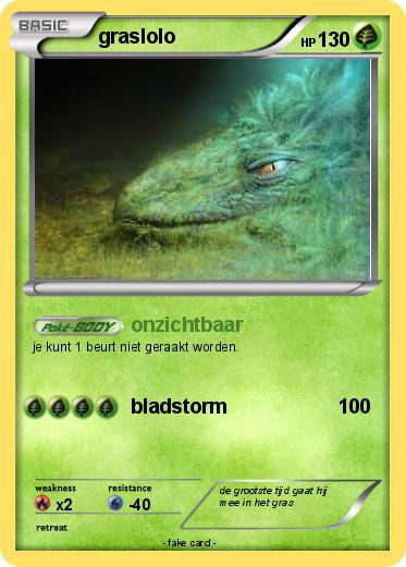 Pokemon graslolo