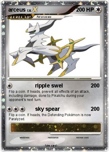 Pokemon arceus