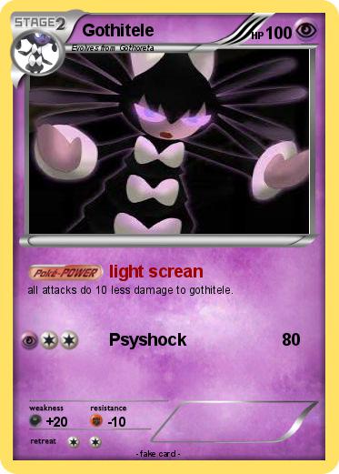 Pokemon Gothitele