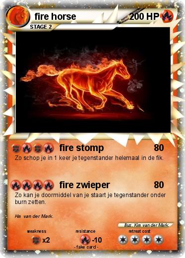 Pokemon fire horse