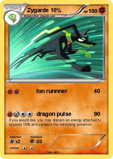 Pokemon Zygarde 10%