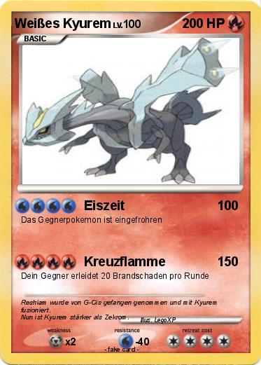 Pokemon Weißes Kyurem