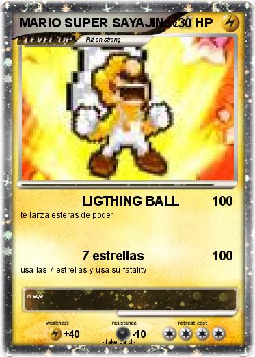 Pokemon MARIO SUPER SAYAJIN