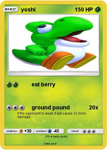 Pokemon yoshi