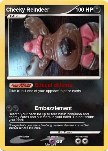 Pokemon Cheeky Reindeer