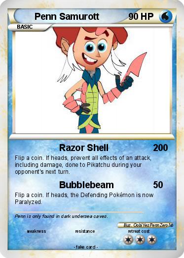 Pokemon Penn Samurott