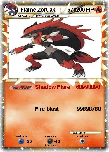 Pokemon Flame Zoruak        679