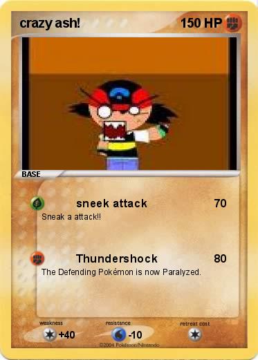 Pokemon crazy ash!