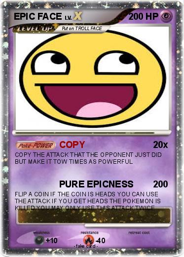 Pokemon EPIC FACE
