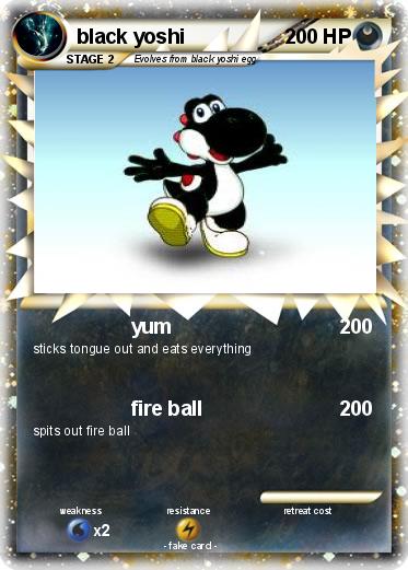 Pokemon black yoshi