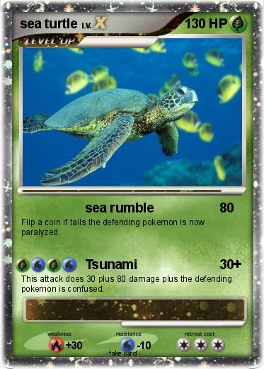 Pokemon sea turtle