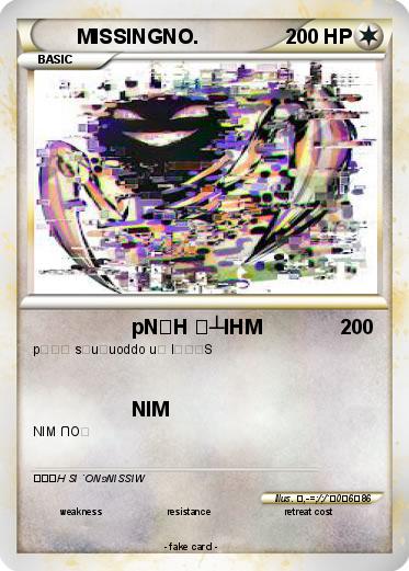 Pokemon MISSINGNO.