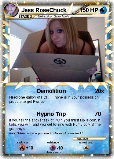 Pokemon Jess RoseChuck