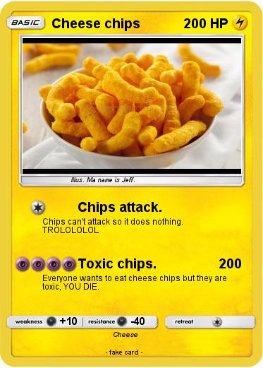 Pokemon Cheese chips