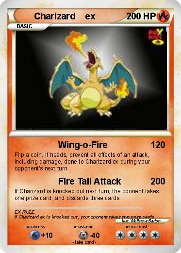 Pokemon Charizard    ex