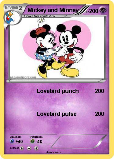 Pokemon Mickey and Minney