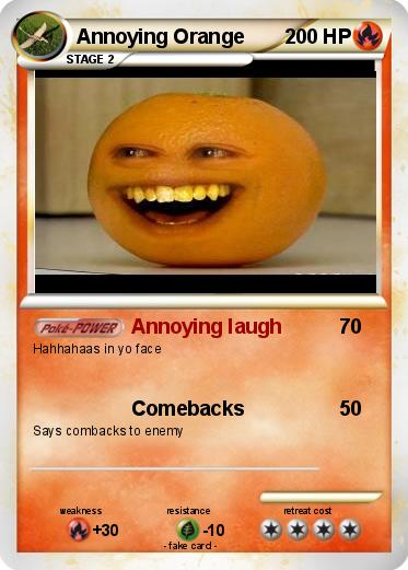 Pokemon Annoying Orange