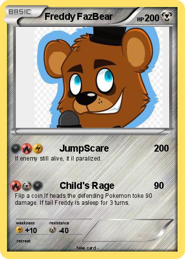 Pokemon Freddy FazBear