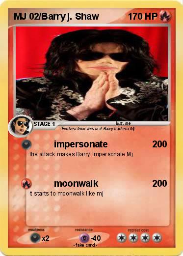 Pokemon MJ 02/Barry j. Shaw