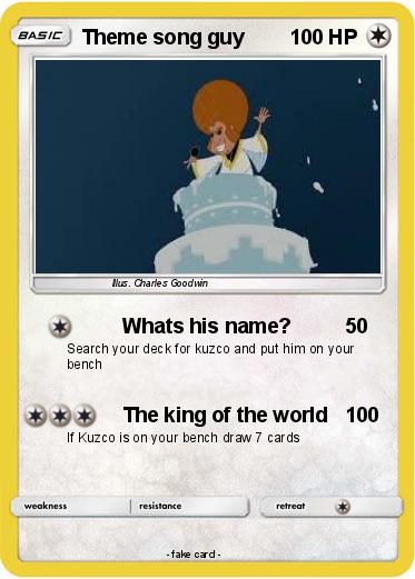 Pokemon Theme song guy