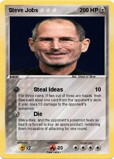 Pokemon Steve Jobs
