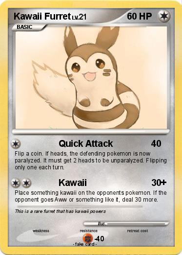Pokemon Kawaii Furret