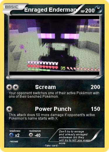 Pokemon Enraged Enderman