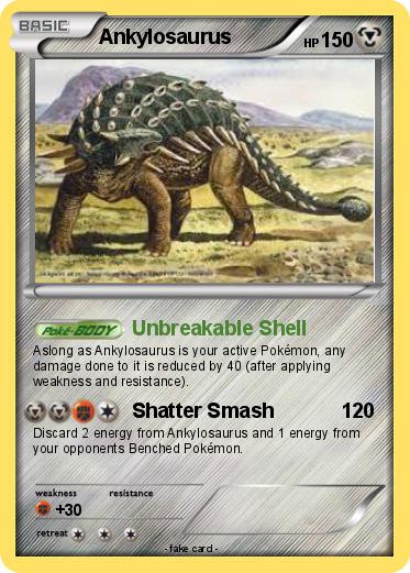 Pokemon Ankylosaurus