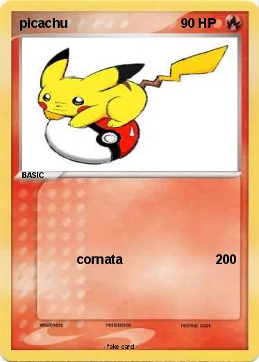 Pokemon picachu