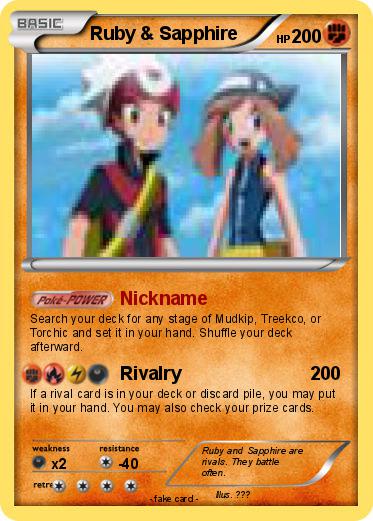 Pokemon Ruby & Sapphire