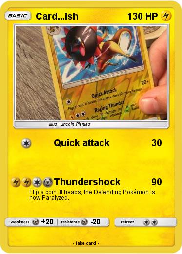 Pokemon Card...ish
