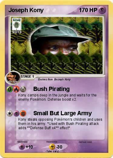 Pokemon Joseph Kony
