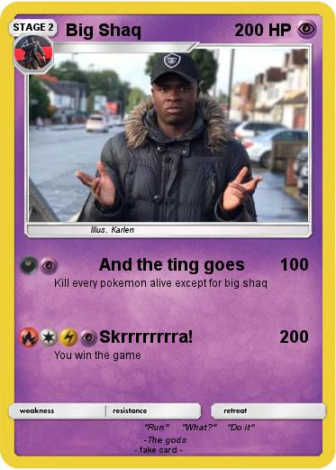 Pokemon Big Shaq