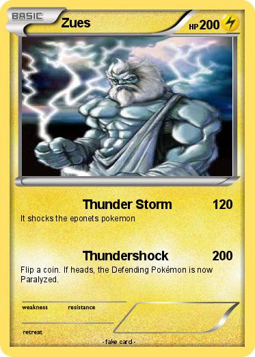 Pokemon Zues