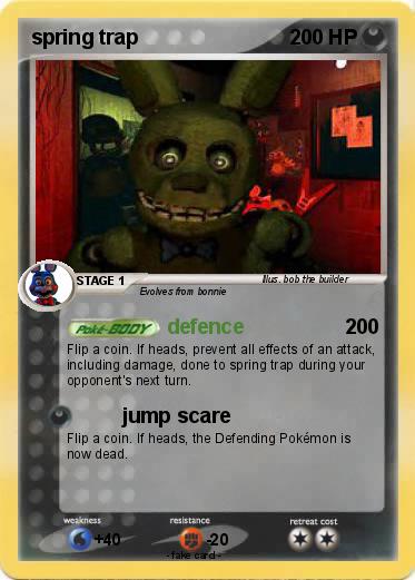 Pokemon spring trap