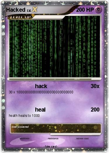 Pokemon Hacked