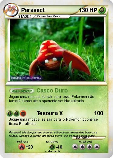 Pokemon Parasect