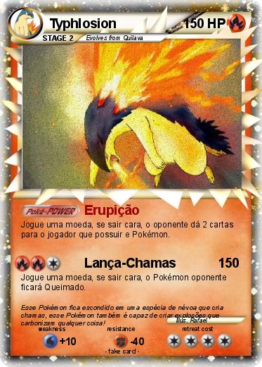 Pokemon Typhlosion
