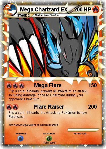 Pokemon Mega Charizard EX