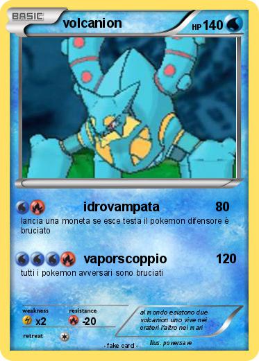 Pokemon volcanion