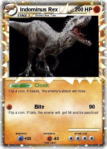 Pokemon Indominus Rex