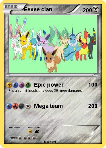 Pokemon Eevee clan