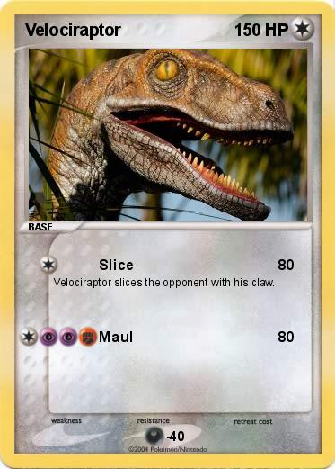 Pokemon Velociraptor