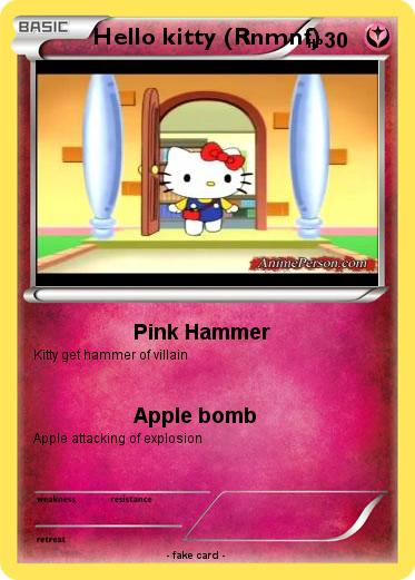 Pokemon Hello kitty (Rnmnf)