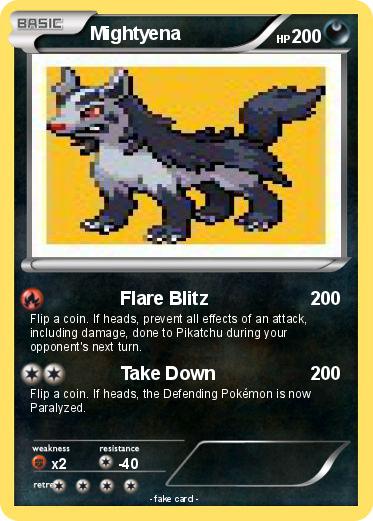 Pokemon Mightyena