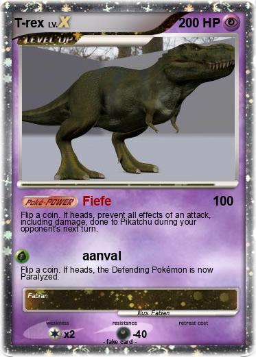 Pokemon T-rex