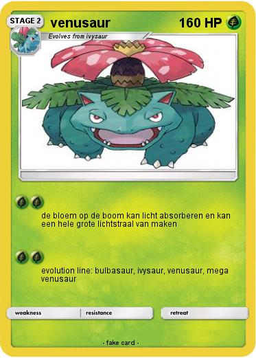 Pokemon venusaur